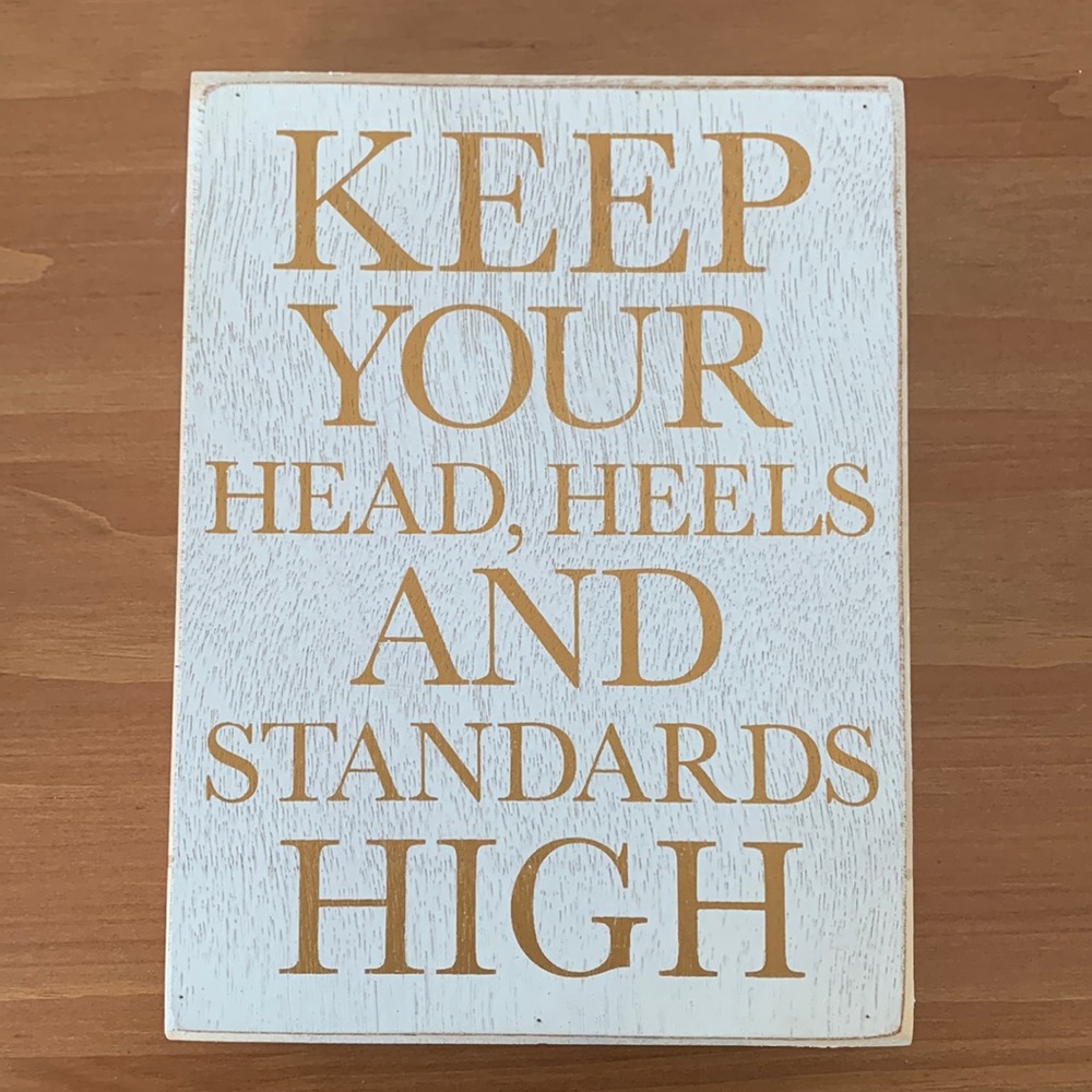Small Decorative Wood Sign